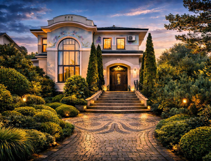 Трехэтажный коттедж, 630 м²