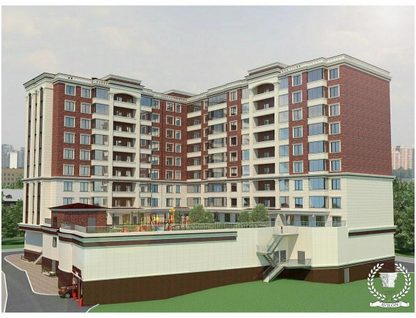 1-к. квартира, 43,3 м²