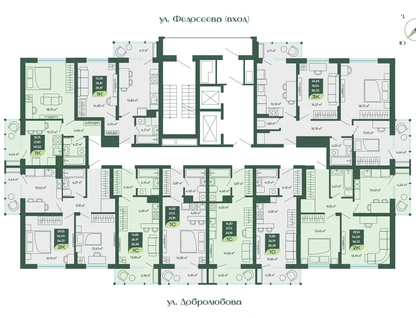 Студия, 28&nbsp;м²