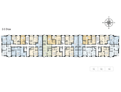 2-к. квартира, 46 м²