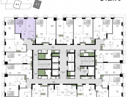 1-к. квартира, 37,8 м²