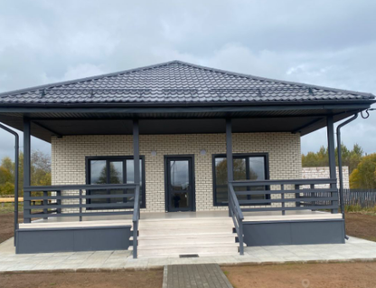 Одноэтажный дом, 108 м²