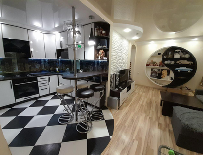 1-к. квартира, 51,5 м²