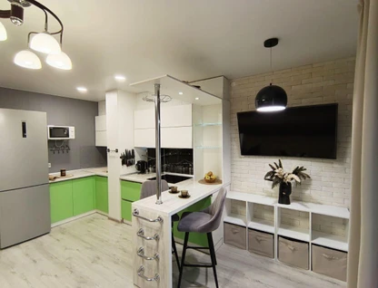 1-к. квартира, 44,2 м²