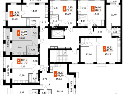 1-к. квартира, 32&nbsp;м²