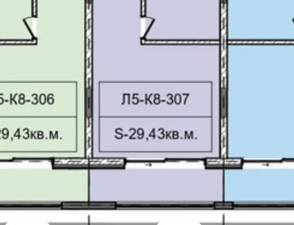 Студия, 29,4 м²