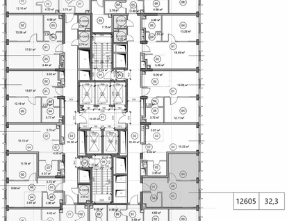 1-к. квартира, 32&nbsp;м²