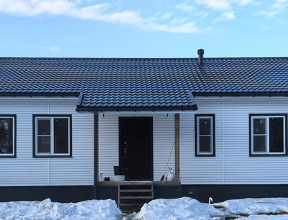 Одноэтажный дом, 117,4 м²