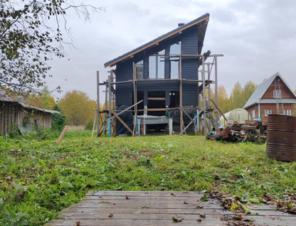 Двухэтажный коттедж, 91,8 м²