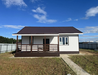 Одноэтажный дом, 80 м²