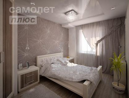 2-к. квартира, 51&nbsp;м²