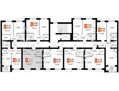 Студия, 29&nbsp;м²