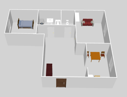 2-к. квартира, 51,7 м²