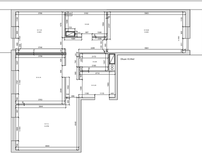 3-к. квартира, 83,1 м²