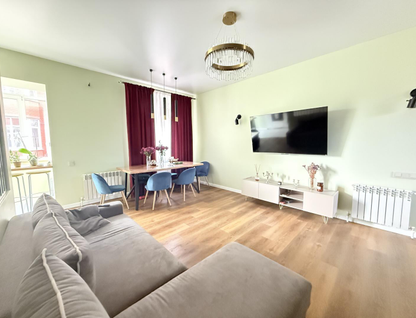 Четырехэтажный таунхаус, 190 м²