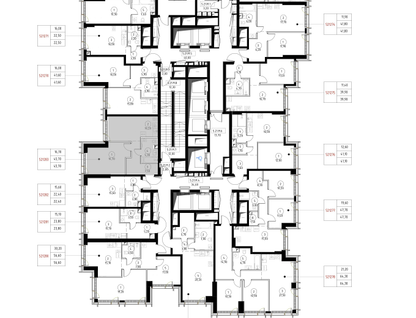 1-к. квартира, 46 м²