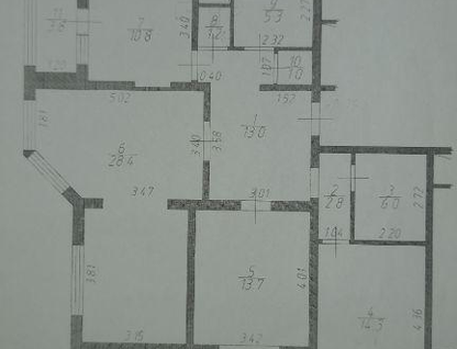 Комната, 13,7 м²