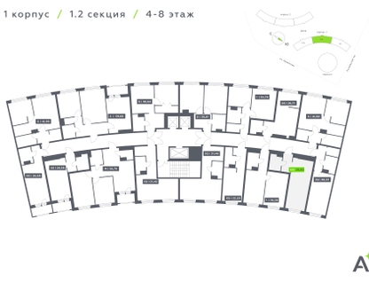 Студия, 29&nbsp;м²