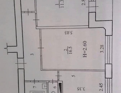 2-к. квартира, 50&nbsp;м²
