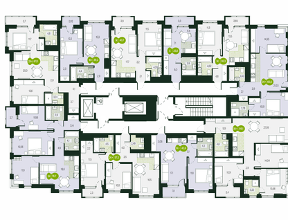 4-к. квартира, 86 м²