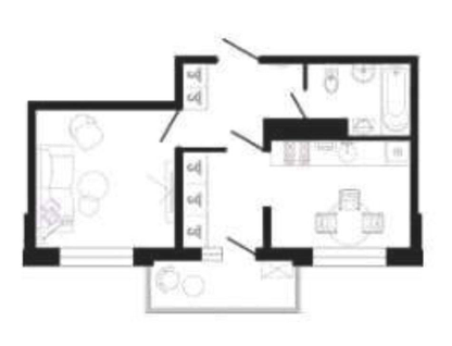 1-к. квартира, 36,2&nbsp;м²
