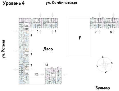 Студия, 53&nbsp;м²