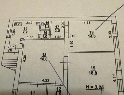 4-к. квартира, 72,8&nbsp;м²