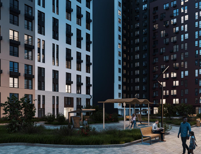 1-к. квартира, 43,7&nbsp;м²